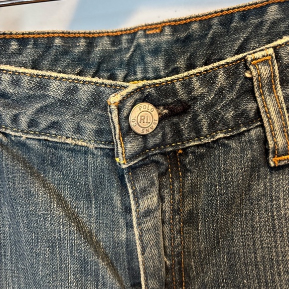 Ralph Lauren Woman’s  Low Rise Straight Leg Jeans Size 10 - Picture 6 of 10